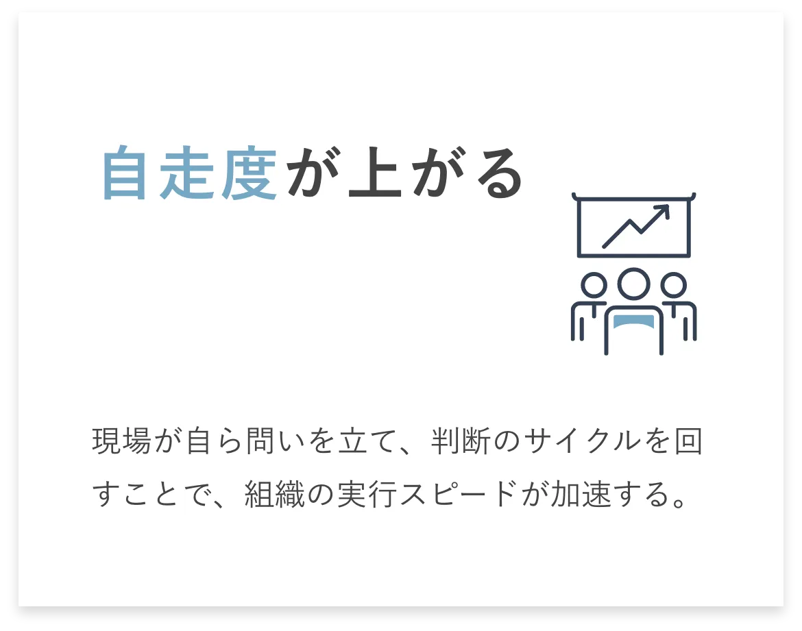 コーチングメリット：自走